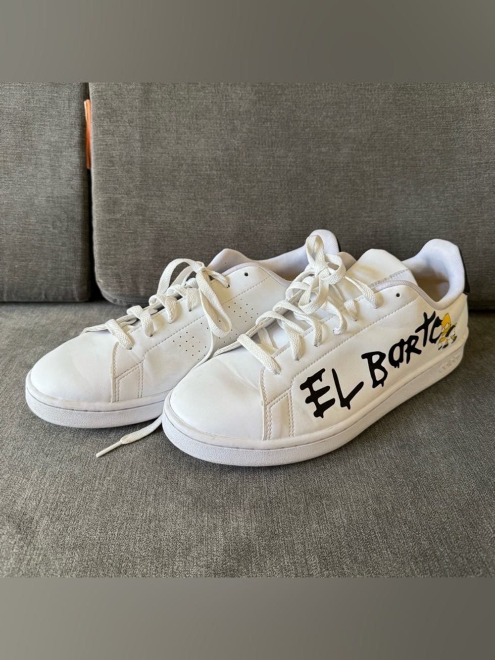 Adidas Grand Court The Simpsons El Barto Shoes (Men’s size 12)